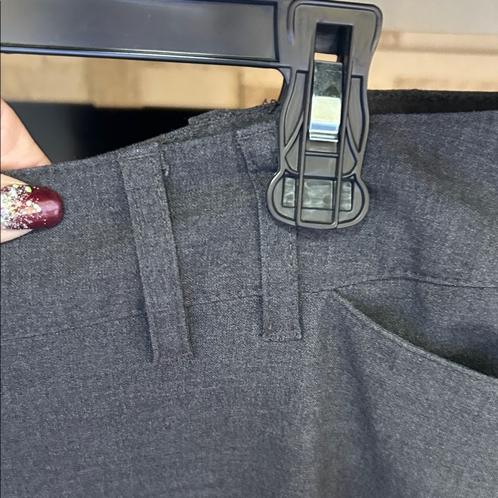 Lane Bryant Charcoal Flare Pants - Picture 5 of 7
